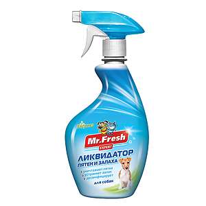 Ликвидатор пятен и запаха для собак Мистер Фреш/Mr.Fresh Expert 500 мл*22