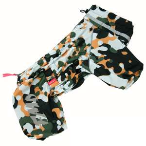 Дождевик для собак р20, спинка 39см милитари для мальчиков Formydogs