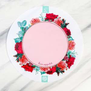 Коврик под миску Bon appetit 36,5*36,5см 