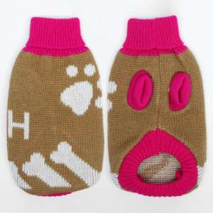 Свитер для собак р8 спинка 26-30см в ассортименте