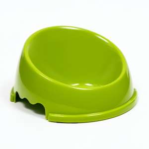 Миска Ракушка 100мл 13,6*12,5*7см зеленая Пижон