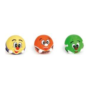 Игрушка для собак Мяч со смешной рожицей винил 8см Beeztees