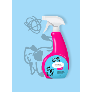 Ликвидатор пятен, меток и запаха для кошек Brizberry 500мл*8