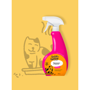 Приучение к туалету для кошек Brizberry 250мл*12