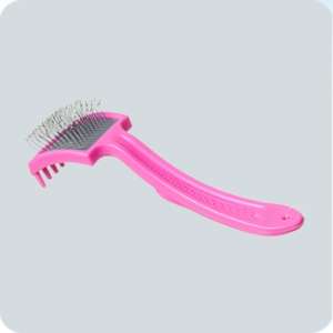 Пуходерка пластиковая с каплей малая мягкая Зооник