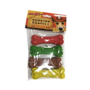 Брава/BraVa Шериф лакомства для собак кость с тапиокой 6"/15см 1шт(10шт) 