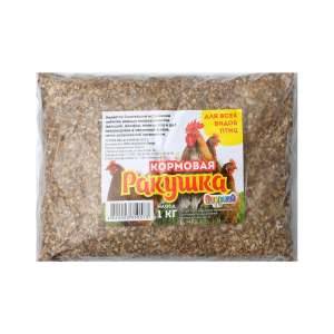 Ракушка 1кг минеральная подкормка для птиц Перрико