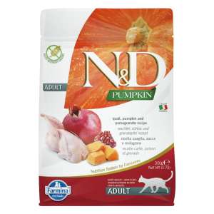Фармина/Farmina N&D корм для кошек Перепел с гранатом и тыквой 300гр