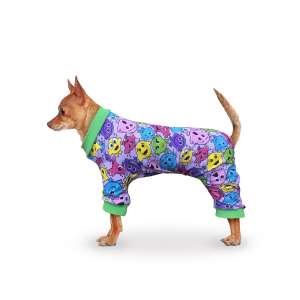 Пыльник Смайл рS спинка 24-25см салатовый ZooTrend