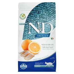 Фармина/Farmina N&D Prime корм для кошек Сельдь с апельсином 1,5кг 