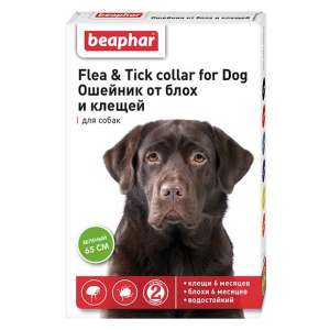 Беафар ошейник для собак зеленый *12