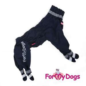 Дождевик для собак р14, спинка 30см синий Formydogs