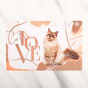 Коврик под миску Cat's love 43*28см 
