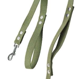 Поводок брезент 20мм/3м с дополнит ближним хватом ZooMoDa