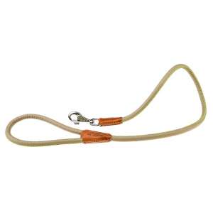 Поводок Derby G7/110 эко-кожа с нейлон. шнуром, сизо-серый Ферпласт