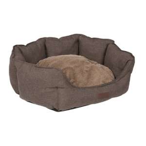 Лежанка Бруно рМ 70*60*25см LM00104-2-2 темно-коричневая LION