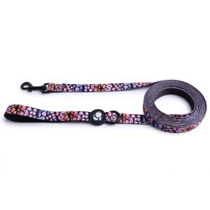 Поводок для собак LionPets с рисунком из полиэстера рM ширина 2см, длина 1,5м LION