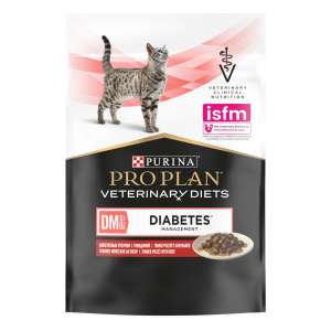 Пурина/Purina пауч 85гр корм для кошек DM диета при диабете говядина*10