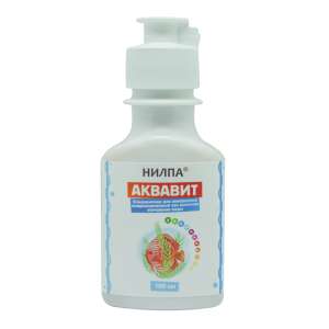 НИЛПА Кондиционер для аквариумной воды Аквавит 100мл на 1000л воды