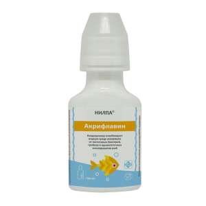 НИЛПА Кондиционер для аквариумной воды Акрифлавин 100мл на 1000л воды