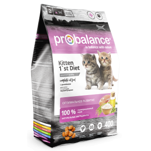 Пробаланс/Probalance Diet корм для котят Цыпленок 400гр
