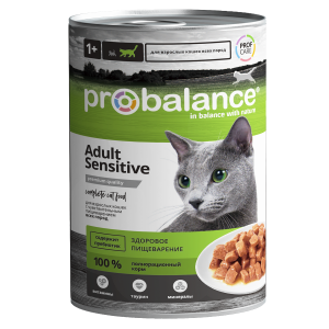 Пробаланс/Probalance конс для кошек с чувствительным пищеварением 415гр