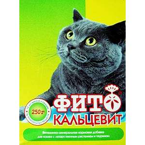 Фитокальцевит для кошек 250 гр