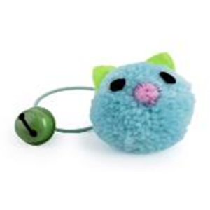 Игрушка для кошек Котик d=5см с колокольчиком