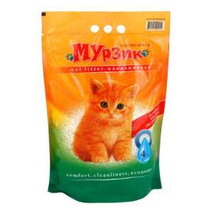 Наполнитель силикагелевый Мурзик 4л/2,7кг*4