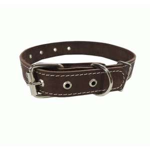 Ошейник кожа 30мм/64см 1 слой универсальный ZooMoDa для собак