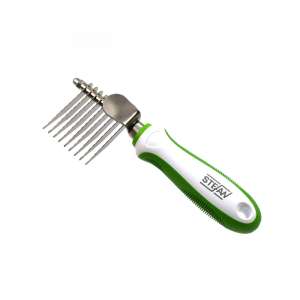 Колтунорез боковой прямой 9 лезвий для груминга животных размер 190*68*27мм GKLS9 Штефан/Stefan