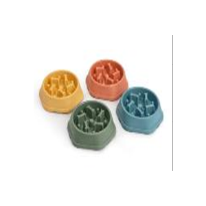 Миска для собак для медленного поедания корма 350мл 20х4см , микс