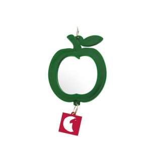 Игрушка для птиц зеркало  с пластиковым подвесом Дарэлл