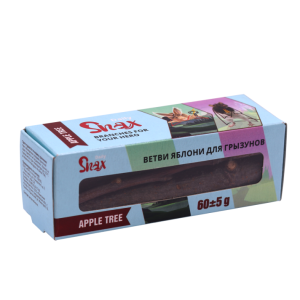 Ветви яблони Snax Daily для грызунов 60 г