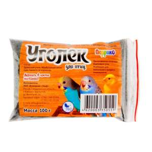 Уголек для птиц 100гр Перрико