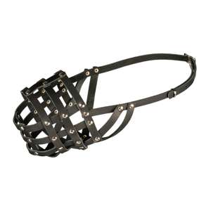 Намордник кожаный №5 дог сука Каскад