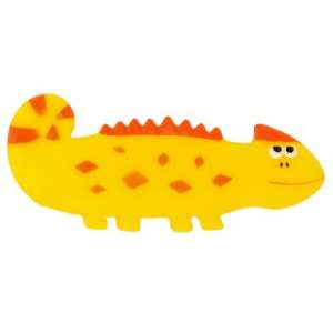 Игрушка для собак Игуана винил 19*8см желтая Каскад