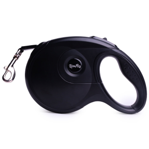 Поводок-рулетка PR8806-3 черный р.M длина 5м LION