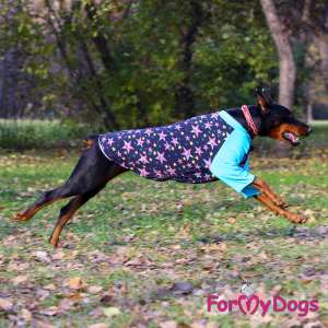 Джемпер для собак рB1, спинка 40см синий Formydogs