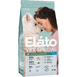 *Элато/Elato Holistic Vet Special корм для собак всех пород с рыбой Гипоаллергенный 2кг