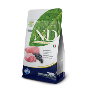 Фармина/Farmina N&D Prime корм для кошек Ягненок с черникой 10кг для кошек