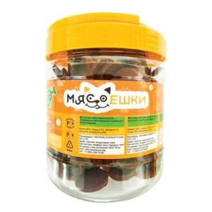 Мясоешки лакомства для собак Медальоны из мяса ягненка 1шт (142шт)