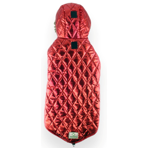 Куртка утепленная с капюшоном Favorite рXS на меху красная Уют