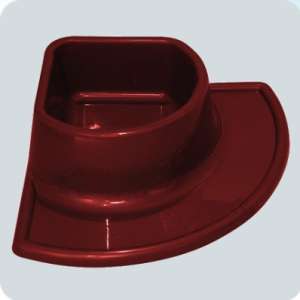 Миска пластиковая угловая 0,5л Зооник