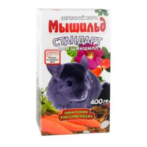 Мышильд корм для шиншилл Стандарт 400гр*14