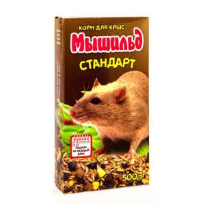 Мышильд корм для декоративных крыс Стандарт 500гр*14