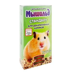 Мышильд корм для хомяков Стандарт 500гр*14