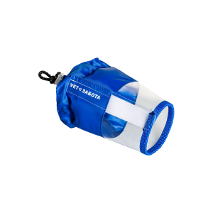 Воротник для грумминга синий Ветзабота