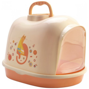 Туалет для кошек закрытый 58,5*44,5*43см Уют для кошек