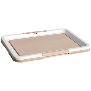 Туалет для собак с защелками большой 62,5*48*4,1см Уют